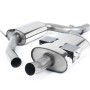 Seat Leon Cupra K1 - Resonated (Quieter) Cat-Back Exhaust System with Single Polished Oval Tip