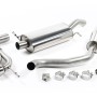 Seat Ibiza Cupra/Bocanegra 1.4 TSI - Resonated (Quieter) Cat-Back Exhaust System with Twin Polished Tips