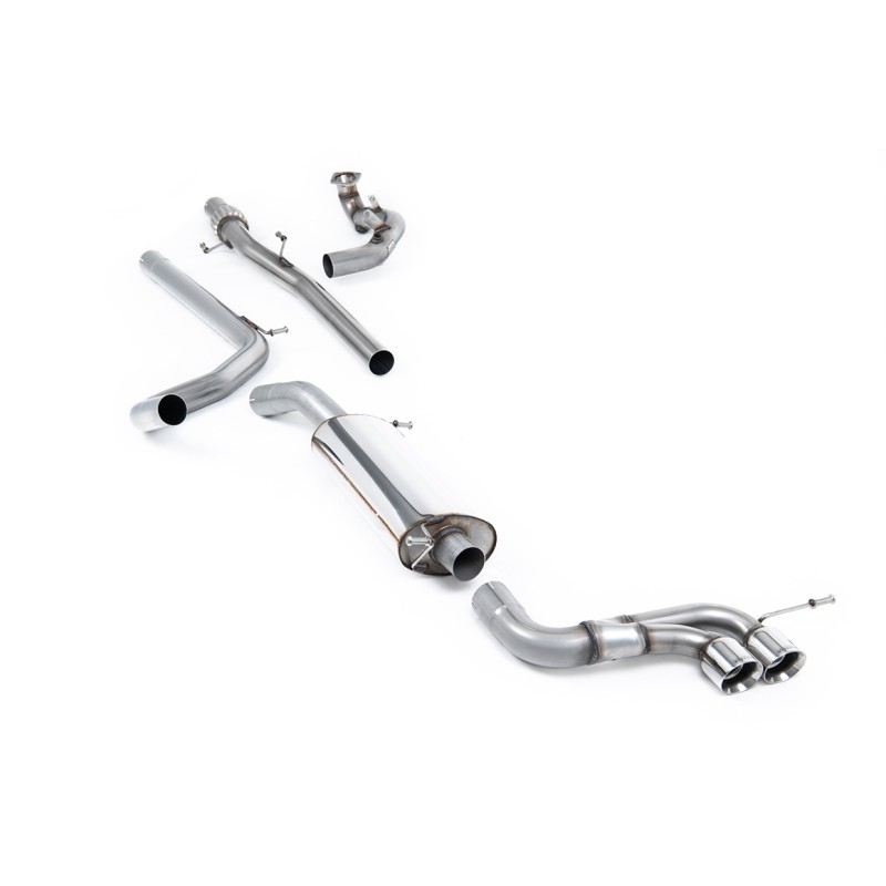 Seat Ibiza Cupra/Bocanegra 1.4 TSI - Turbo-Back Exhaust System with Catalyst Delete - Non-Resonated