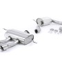 Seat Leon Cupra R 2.0 TSI 265ps - Resonated (Quieter) Cat-Back Exhaust System with Polished GT100 Tips - Polished