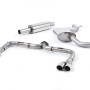 Seat Leon Cupra 280/290 (Non GPF Models) - Cat-Back Exhaust System (Louder) with Quad Polished Round Tips - Polished - GT