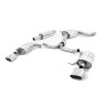 Seat Leon ST Cupra 280/290 2.0 TSI (Non GPF Models) - Resonated (Quieter) Cat-Back Exhaust System with Polished Oval Tips - Polished - Oval (Jet)
