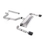 Seat Leon Cupra R 310ps - Non-Resonated (Louder) Cat-Back Exhaust System with JET-100 Carbon Fibre Trims - Carbon Fibre