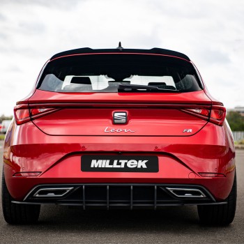 Seat Leon FR 1.5 eTDSI MK4 (GPF Models) - Non-Resonated (Louder) Particulate Filter-back with Downturn Outlets