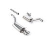 Skoda Octavia vRS 2.0 TSI/2.0T FSI - Resonated (Quieter) Cat-Back Exhaust System with Twin Polished Trims
