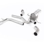 Suzuki Swift Sport 1.4 BoosterJet - Front Pipe-Back System with GT-115 Polished Trims - EC Approved - Polished