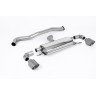 Toyota Yaris GR & GR Circuit Pack 1.6T (OPF/GPF Models Only) 2020 2023 Particulate Filter-back 3' / 76mm Non Resonated (Louder) OPF/GPF Back System with GT-115 Titanium Trims