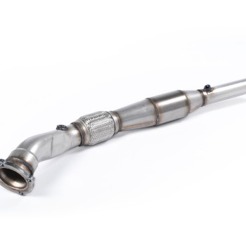 Large Bore Downpipe with Hi-Flow Sports Catalyst (For Milltek Cat-Back) (Audi/Seat/Skoda/VW) - Milltek Cat-Back