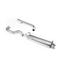 Seat Leon Cupra (1.8T/1.9 TDI) & VW Golf MK4 GTI (1.8T/1.9 TDI) - Non-Resonated (Louder) Cat-Back Exhaust System with Discrete Tips - Discrete