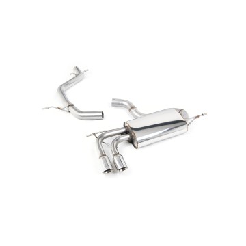 VW Scirocco GT 2.0 TSI 200ps - Non-Resonated Cat-Back Exhaust System