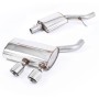 VW Golf MK5 R32 3.2 V6 - Resonated (Quieter) Cat-Back Exhaust System - Polished