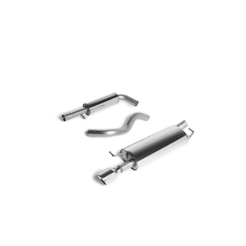 VW Golf MK4 337 Anniversary 180bhp - Resonated (Quieter) Cat-Back Exhaust System with Single GT100 Tip