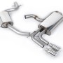 VW Golf Mk5 GTi Edition 30 2.0T - Resonated (Quieter) Cat-Back Exhaust System with Polished Tips - Polished