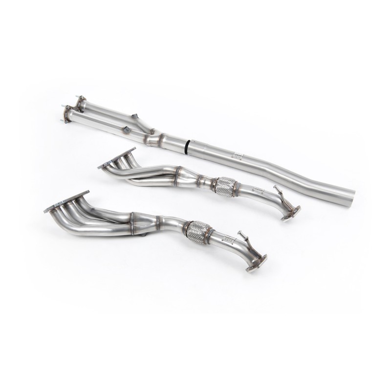 VW Golf MK5 R32 3.2 V6 - Stainless Steel Performance Exhaust Manifold with Catalyst Delete