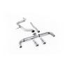 VW Golf GTD Mk6 TDI 170PS - DPF-Back Exhaust System with Polished Dual GT100 Tips (GTI Style) - Polished