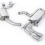 VW Golf Mk6 GT 1.4 TSI 160PS - Resonated (Quieter) Cat-Back Exhaust System with Polished Tips - Polished