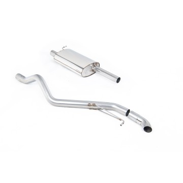 VW T5/T6 SWB - Resonated (Quieter) DPF-Back Exhaust System with Discrete Outlet - Discrete