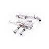 VW Golf R Mk6 - Resonated (Quieter) Cat-Back Race Exhaust System with Polished Tips - Polished
