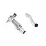 Stainless Steel Cast Large Bore Downpipe with Catalyst Delete (For Milltek Cat-Back) (Seat/VW) - Milltek Cat-Back