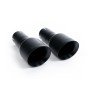 Resonated Cat-Back Exhaust System (U.S Spec) - Cerakote Black
