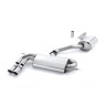 VW Golf Mk5 GTi 2.0T - Resonated (Quieter) Cat-Back Race Exhaust System with Polished Tips - Polished