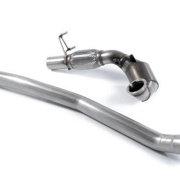 Large Bore Downpipe with Hi-Flow Sports Catalyst (For Milltek Cat-Back) (Seat/VW) - Milltek Cat-Back