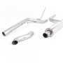 VW Caddy 2.0 TDI (non Maxi Models) - Resonated (Quieter) DPF-Back Exhaust System with Discrete Tip - Discrete