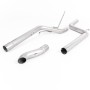 VW Caddy 2.0 TDI (non Maxi Models) - Non-Resonated (Louder) DPF-Back Exhaust System with Discrete Tip - Discrete