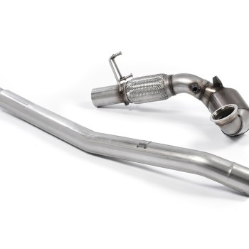 Large Bore Downpipe with Hi-Flow Sports Catalyst - For OE Cat-Back (Audi/Seat/VW) - OE Cat-Back