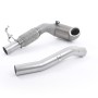 Stainless Steel Cast Downpipe with Race Cat (For Milltek Cat-Back) (Seat/VW) - Milltek Cat-Back