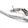 Volkswagen Jetta Mk7 (MQB) GLi 2.0T 2019 2023 Large Bore Downpipe and Hi-Flow Sports Cat For fitment to the OE cat back exhaust only - 200 CPSI Race Cat