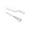 VW Amarok 3.0 V6 TDI - Cat-Back Exhaust System with Twin Oval Outlets - Polished