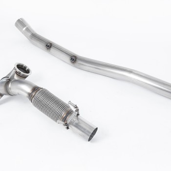 Volkswagen T-Roc R 2.0TSI 300ps (with OPF/GPF) 2019 2023 Large-bore Downpipe and De-cat Includes GPF Delete Section - Fits only with Milltek Sport Cat Back System - Requires Stage 2 ECU Software