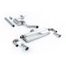 VW Golf MK7.5 1.5TSI Evo GT & R-Line - Resonated (Quieter) Cat-Back Exhaust System with Polished Trims (GTI Style) - Polished