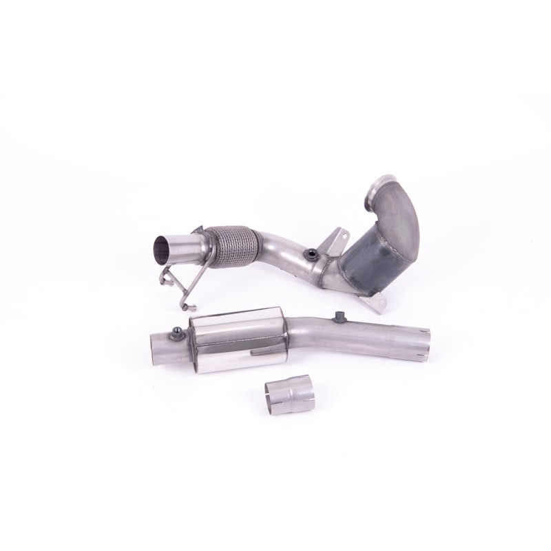 Audi A1 40TFSI 5 Door 2.0 (200PS) with OPF/GPF 2019 2023 Hi-Flow Sports Cat and Downpipe Resonated - Fits to OE Cat Back includes OPF/GPF Bypass - Required Stage 2 ECU Software