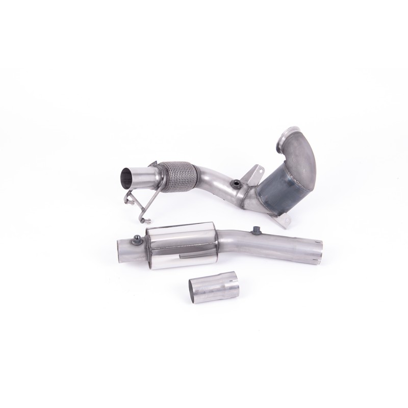 Audi A1 40TFSI 5 Door 2.0 (200PS) with OPF/GPF 2019 2023 Hi-Flow Sports Cat and Downpipe Resonated - Fits to Milltek Sport Cat Back includes OPF/GPF Bypass - Required Stage 2 ECU Software
