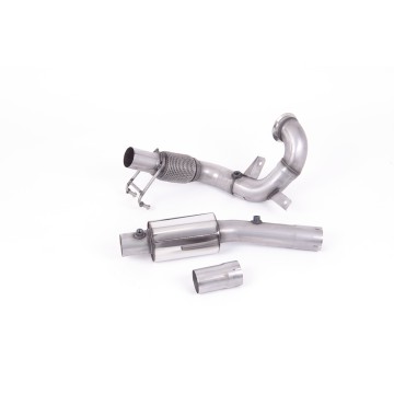 Audi A1 40TFSI 5 Door 2.0 (200PS) with OPF/GPF 2019 2023 Large-bore Downpipe and De-cat Resonated Fits to Milltek Sport Cat Back includes OPF/GPF Bypass - Required Stage 2 ECU Software
