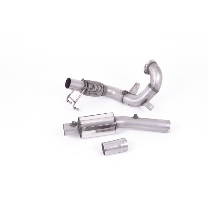 Audi A1 40TFSI 5 Door 2.0 (200PS) with OPF/GPF 2019 2023 Large-bore Downpipe and De-cat Resonated Fits to Milltek Sport Cat Back includes OPF/GPF Bypass - Required Stage 2 ECU Software