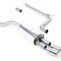 VW Polo GTI 2.0 TSI (AW - 5 Door/Non GPF Models) - Non-Resonated (Louder) Cat-Back Exhaust System with Polished GT-90 Trims - Polished