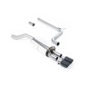VW Polo GTI 2.0 TSI (AW - 5 Door/Non GPF Models) - Non-Resonated (Louder) Cat-Back Exhaust System with Carbon Jet-90 Trims - Carbon Fibre