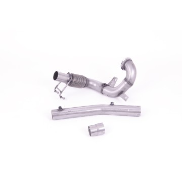Audi A1 40TFSI 5 Door 2.0 (200PS) with OPF/GPF 2019 2023 Large-bore Downpipe and De-cat Non-Resonated Fits to OE Cat Back includes OPF/GPF Bypass - Required Stage 2 ECU Software