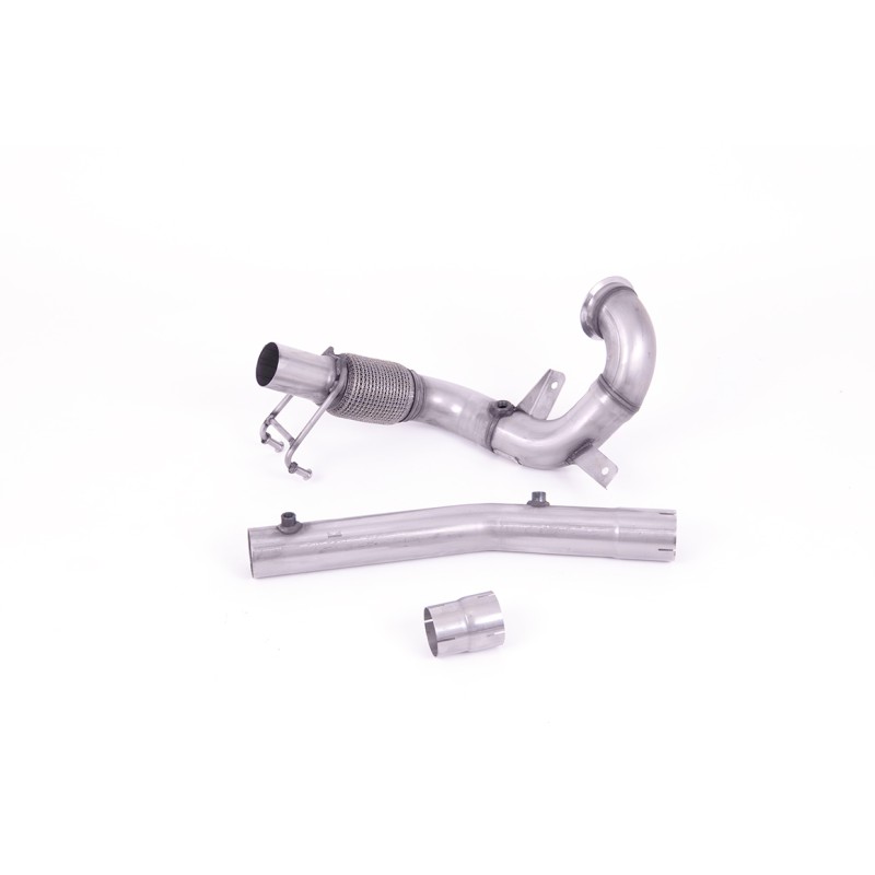 Audi A1 40TFSI 5 Door 2.0 (200PS) with OPF/GPF 2019 2023 Large-bore Downpipe and De-cat Non-Resonated Fits to OE Cat Back includes OPF/GPF Bypass - Required Stage 2 ECU Software