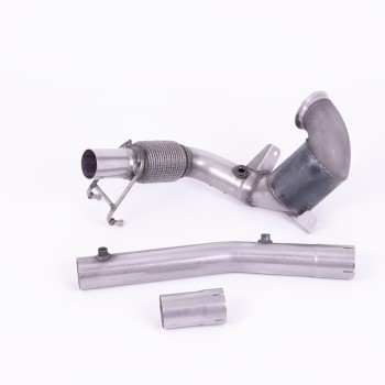 Volkswagen Polo GTI 2.0 TSI (AW 5 Door) - GPF/OPF Models Only 2019 2023 Hi-Flow Sports Cat and Downpipe Non-Resonated - Fits to Milltek Sport Cat Back includes OPF/GPF Bypass - Required Stage 2 ECU Software