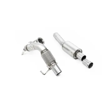 VW Polo GTI 2.0 TSI (AW - 5 Door/Non GPF Models) - Resonated Downpipe and Decat for OE Cat Back - OE Cat-Back