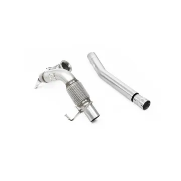 VW Polo GTI 2.0 TSI (AW - 5 Door/Non GPF Models) - Non-Resonated Downpipe and Decat for OE Cat Back - OE Cat-Back