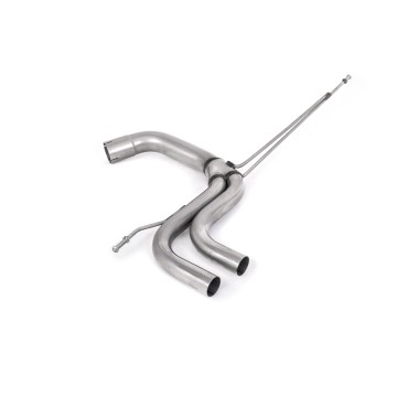 Audi A3 1.8 TSI 2WD 3-Door 2008 2012 Additional parts Race Rear Silencer Delete to fit with MSVW259 or MSVW263 and Trims (MSVW370 etc)