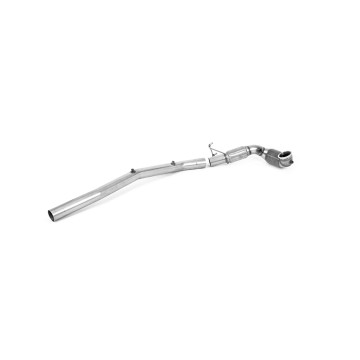 Audi S3 2.0TFSI Quattro Sportback 310PS 8Y (OPF/GPF Models Only) 2020 2023 Large Bore Downpipe and Hi-Flow Sports Cat 94mm / 3.7inch ID Turbo Outlet to 80mm / 3.15inch Downpipe with 200CPSI Race Cat - Fits with Milltek OPF/GPF Back System Only
