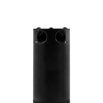 MISHIMOTO XL COMPACT BAFFLED OIL CATCH CAN, 2-PORT