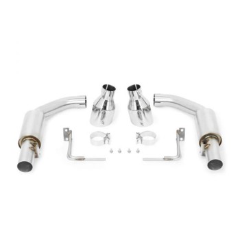 MISHIMTO PRO AXLEBACK EXHAUST FOR FORD MUSTANG GT 2015β€“2017 - POLISHED
