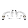 MISHIMTO PRO AXLEBACK EXHAUST FOR FORD MUSTANG GT 2015β€“2017 - POLISHED